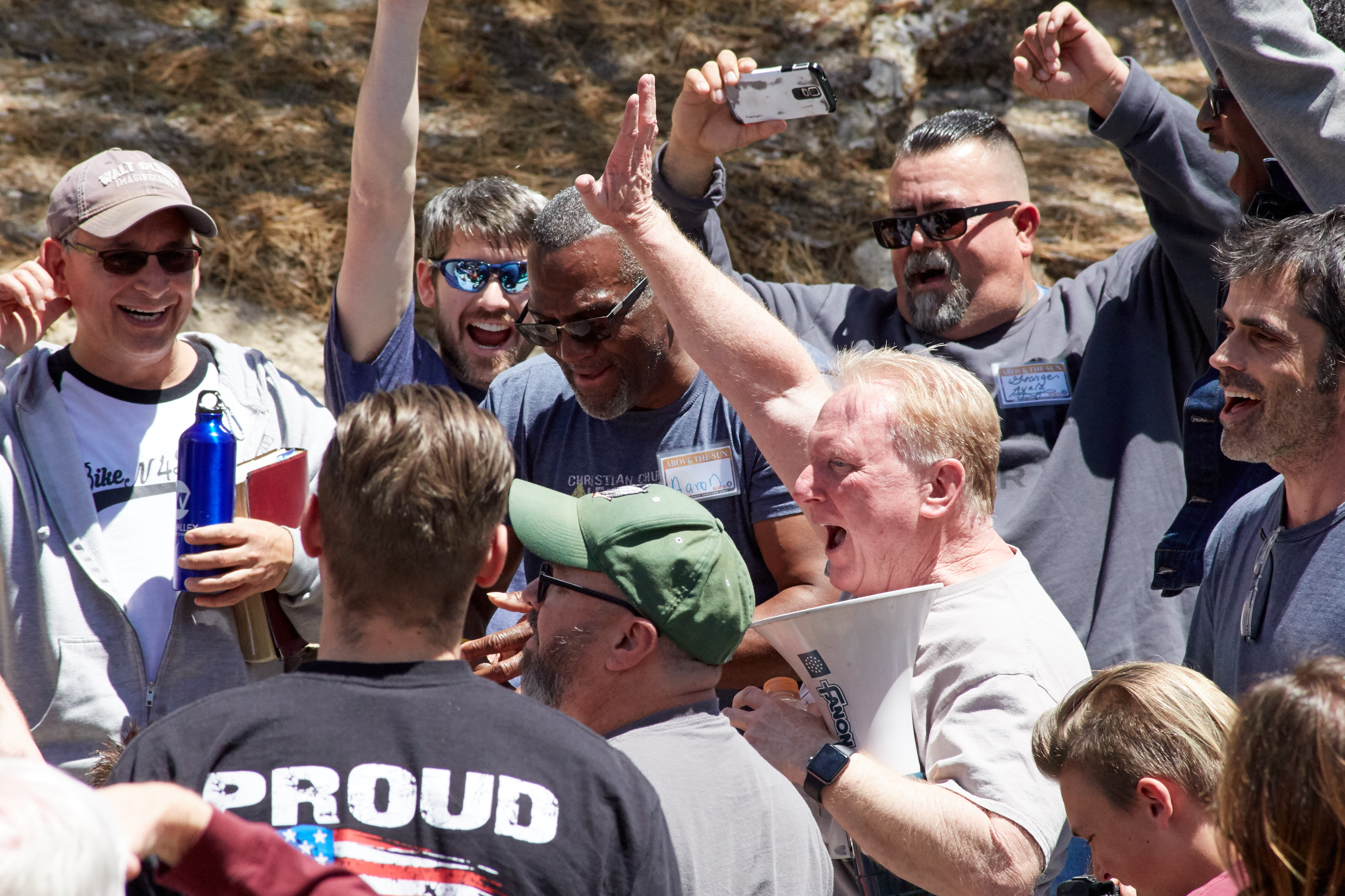 man camp celebrate angeles crest