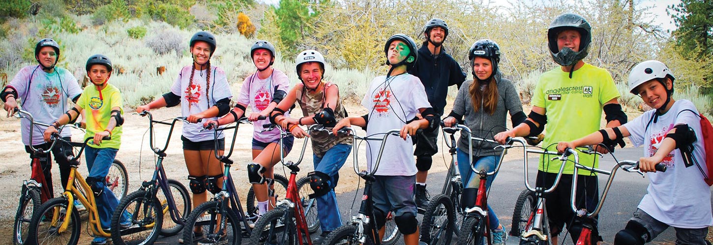 kids on bikes