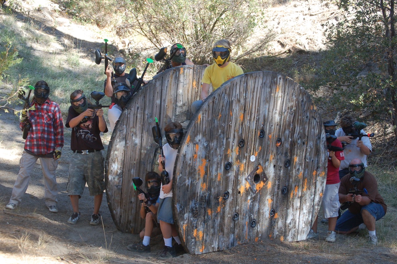 paintball fort